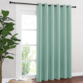 NICETOWN Blackout Sliding Door Curtains 84 Inch Length, Extra Wide Room Divider by NICETOWN