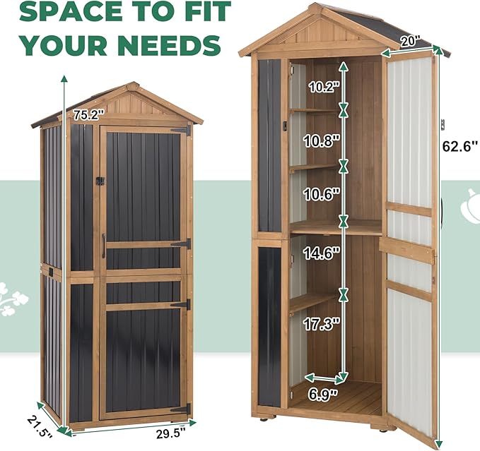 Large Outdoor Storage Cabinet - Image 3