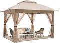 COOSHADE 13x13 Pop Up Gazebo Tent Outdoor Canopy Patio Shelter by COOSHADE