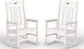 Ciokea Oversized Outdoor Rocking Chairs Set of 2, 380lbs Heavy-Duty Large Patio by CIOKEA