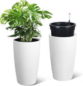 GarveeLife Set of 2 Tall Planters by GarveeLife