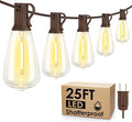 25FT Outdoor String Lights, Patio Lights by Larkvue