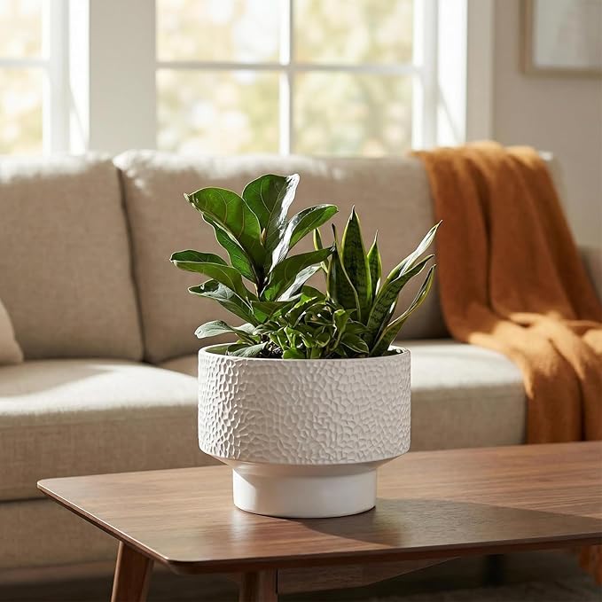 13 Inch Ceramic Plant Pots, Planter Pot - Image 3