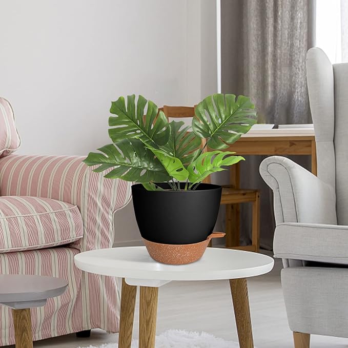 Planters for Indoor Plants 3 Pack, 10/9/8 Inch Self Watering Flower Pots - Image 7