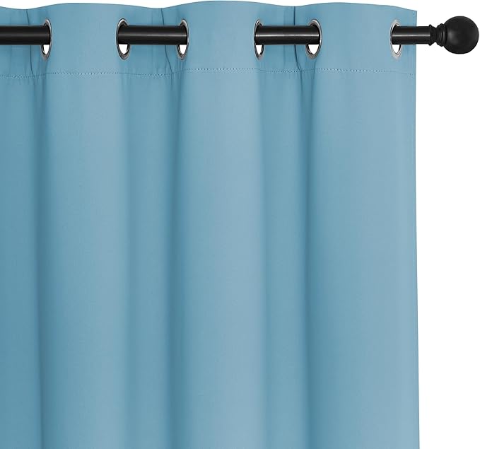 NICETOWN Blackout Curtain Panel 63 inch Long - Image 7
