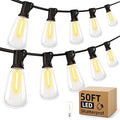 Outdoor String Led Patio Lights - 50Ft 15M Outside Waterproof Light ST38 by MGVIH