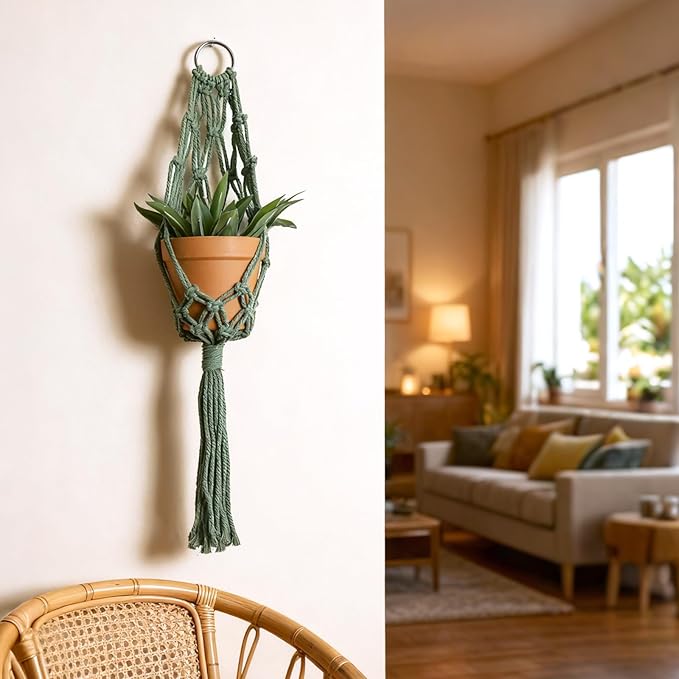 Artilady Macrame Hanging Planter - Image 2