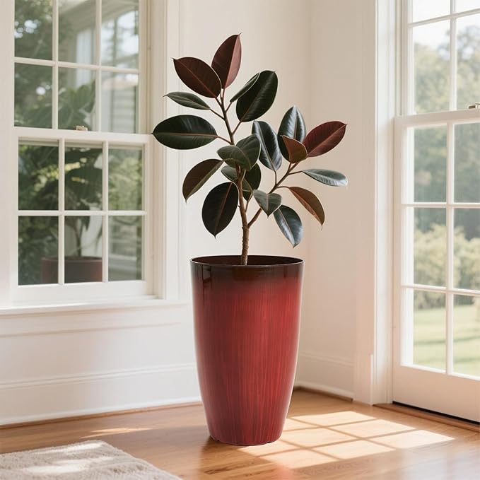 Worth Garden 20" H. Plastic Planters - Image 6