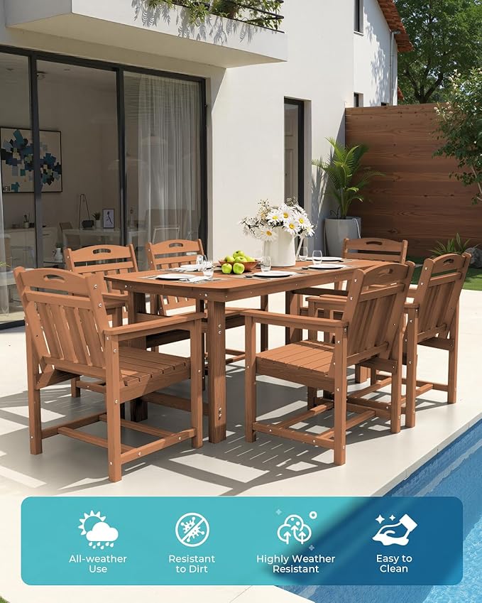 Ciokea HDPE Outdoor Dining Table - Image 3