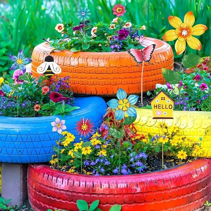 hogardeck Garden Decor for Outside, Gardening Gifts for Women Mom Grandma Wife - Image 5