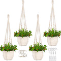 Macrame Plant Hanger Indoor, Hanging Planters by petonfun