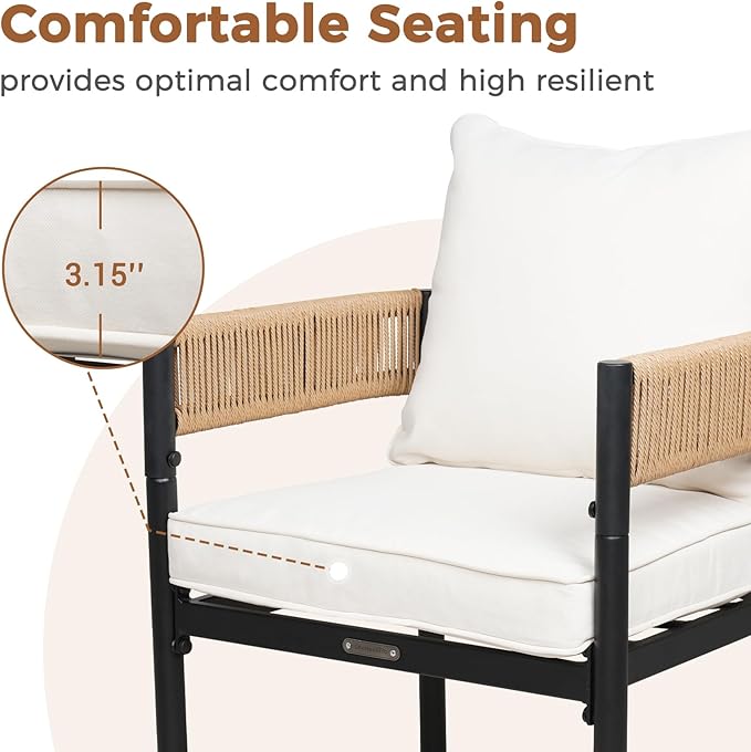 Grand patio 5-Piece Outdoor Dining Set - Image 7