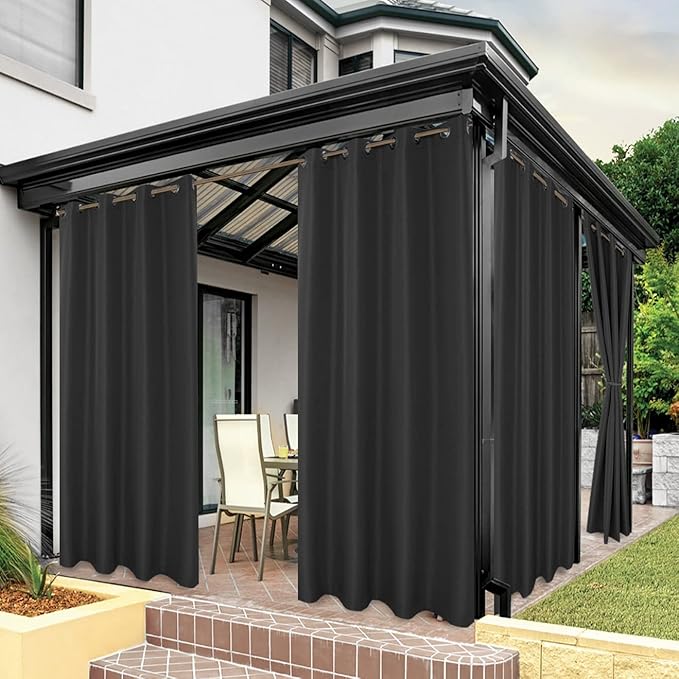 BONZER Outdoor Waterproof Curtains by Bonzer