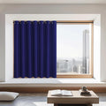 NICETOWN Navy Blackout Curtain for Boys Room, Grommet Privacy Window Treatment by NICETOWN