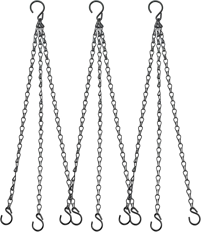 3 Pack, 20 Inch Hanging Baskets Chain, Hanging Chains - Image 2