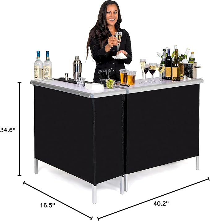 GoBar Portable Double Bar Table Set - Image 3