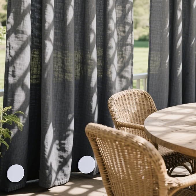 3LB Heavy Duty Outdoor Curtain Weights, Strong Magnetic Gazebo Curtain Weights - Image 7