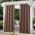 NICETOWN Indoor & Outdoor Blackout Curtain, UV Protection Blackout Vertical by NICETOWN