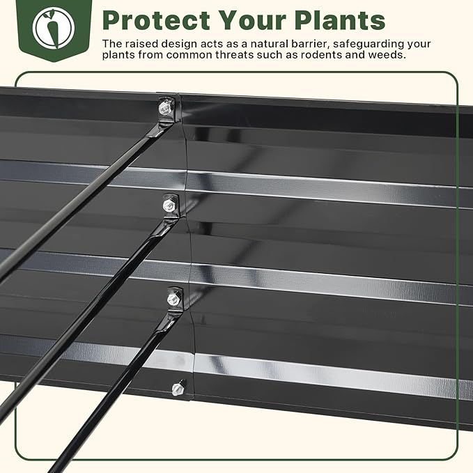 DTIG Galvanized Raised Garden Bed - Image 6