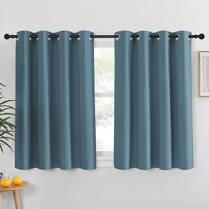 NICETOWN Smoky Blue Blackout Curtain by NICETOWN