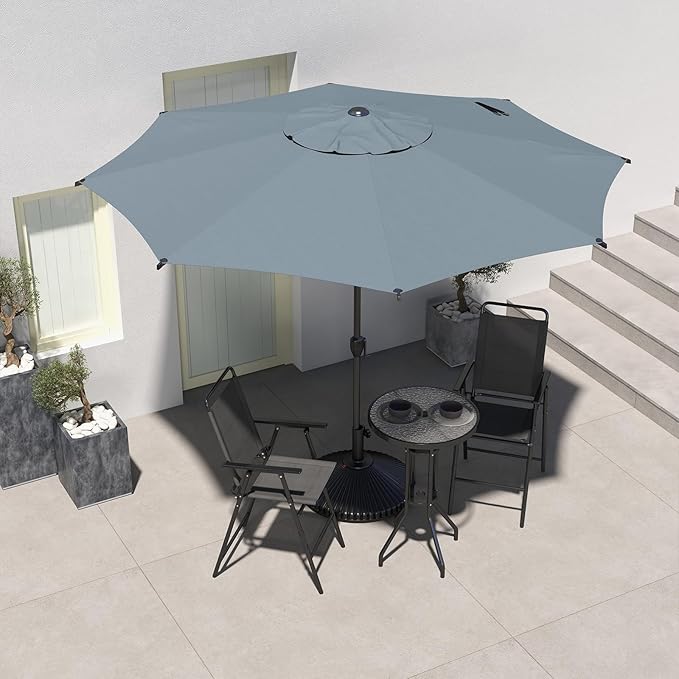 Abba Patio 9FT Lyon Outdoor Patio Umbrella Outdoor Table Umbrella - Image 7