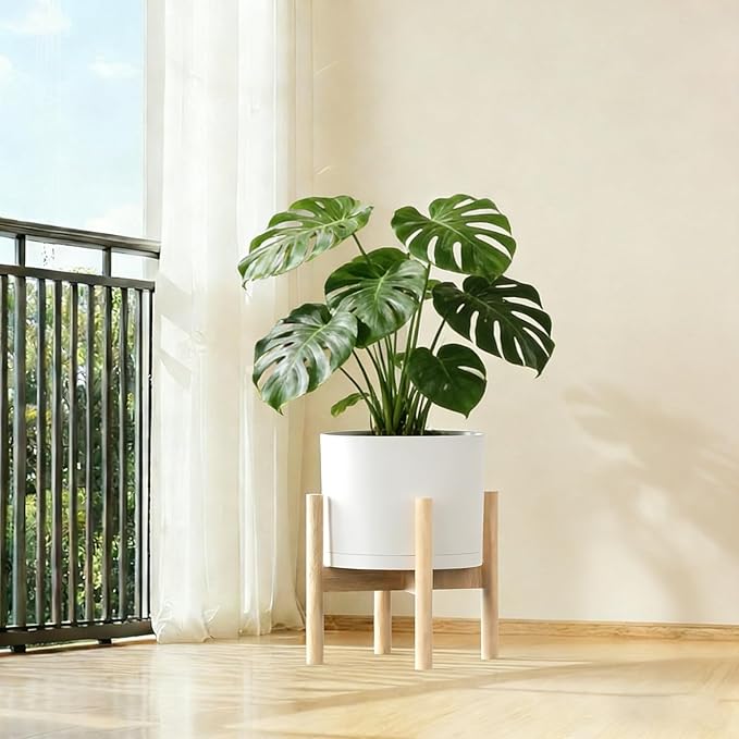 10 Inch Round Plastic Plant Pot - Image 2