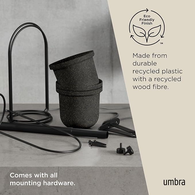 Umbra Triflora Hanging Planter for Window, Indoor Herb Garden - Image 6