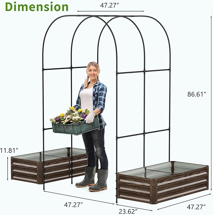 DoCred 3 in 1 Raised Garden Bed - Image 8