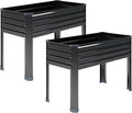 2PCS Galvanized Raised Garden Bed by DIIYIV