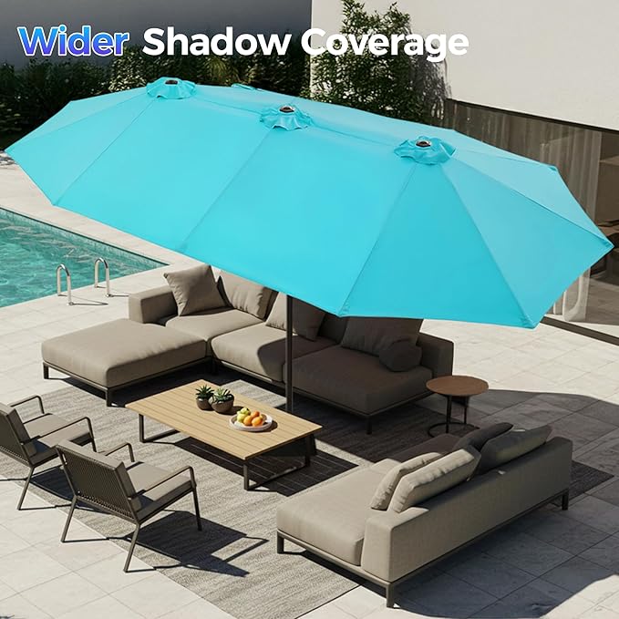 SUPERJARE 13FT Outdoor Umbrella - Image 4