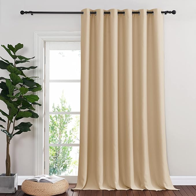NICETOWN Sliding Door Curtain for Living Room by NICETOWN