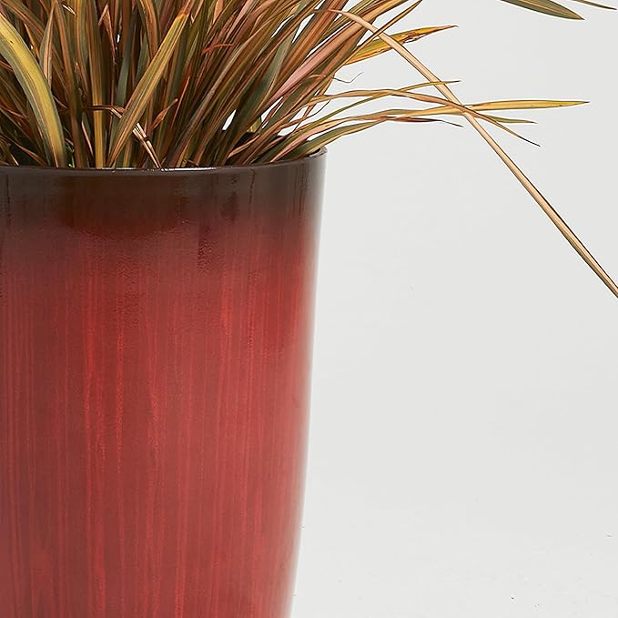Worth Garden 20" H. Plastic Planters - Image 5
