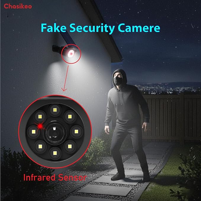 2 Pack Solar Motion Lights Outdoor, Solar Spotlights - Image 2