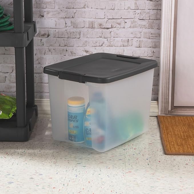 Sterilite 6-Pack ShelfTote, 50 Quart, and Office - Image 2