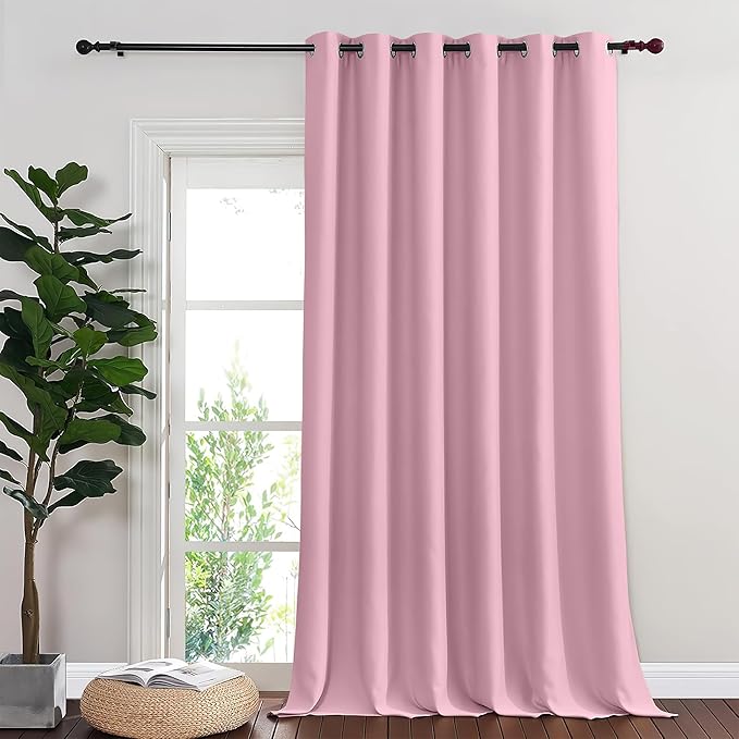 NICETOWN Rouge Pink Blackout Curtains by NICETOWN