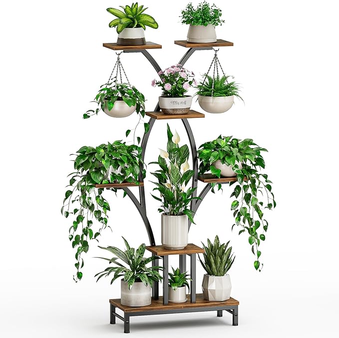 Plant Stand Indoor with Grow Lights - Image 4