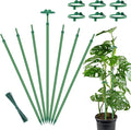 Extendable Plant Stakes, Adjustable Length from 14.3IN to 25IN Monstera Support by GAGANANG