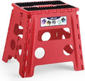 Delxo Folding Step Stool, Non-Slip Stool 13 inch Height Premium Heavy Duty by Delxo