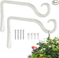 BOLITE Plant Hangers, 6 Inch Hanging Plant Brackets Outdoor Indoor, Wall Hooks by Bolite