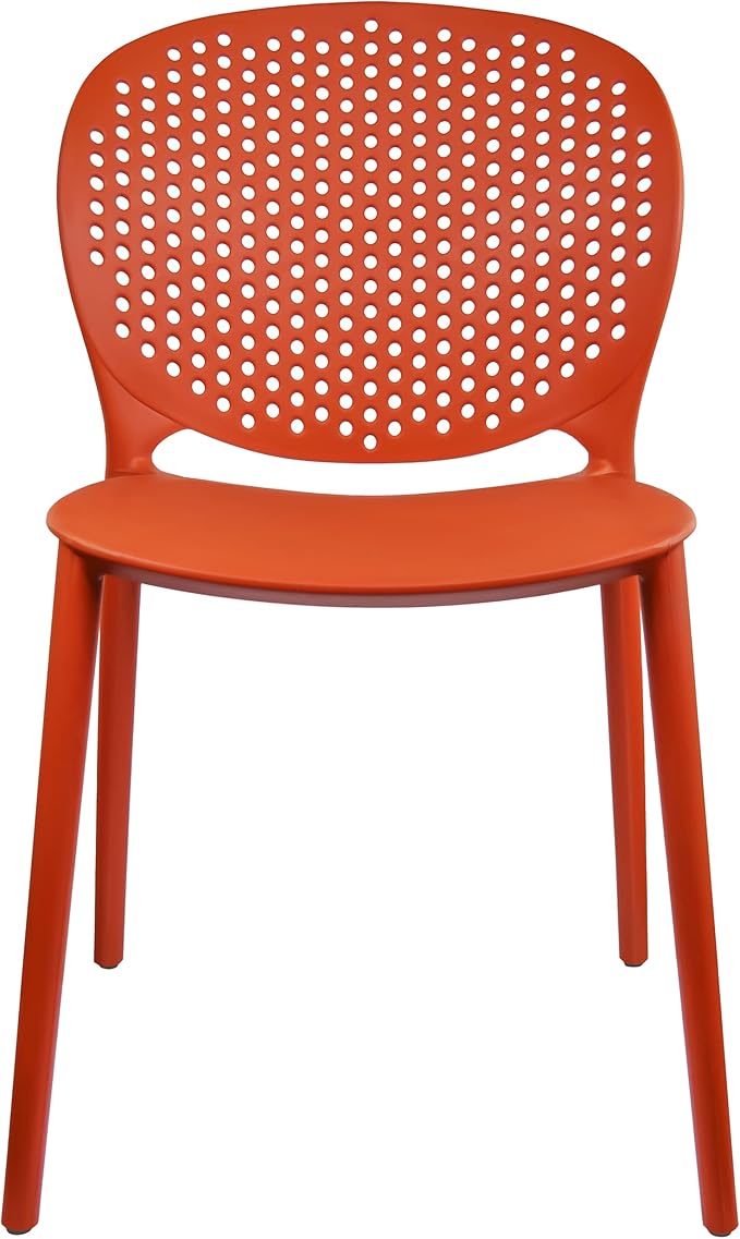 2xhome Patio Dining Chair | Modern Stackable Outdoor Pool Side Chair | Weather by 2xhome