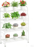 SORCEDAS Plant Stand Indoor Outdoor Plant Shelf 4 Tier Metal Corner Flower by SpecialYourHome