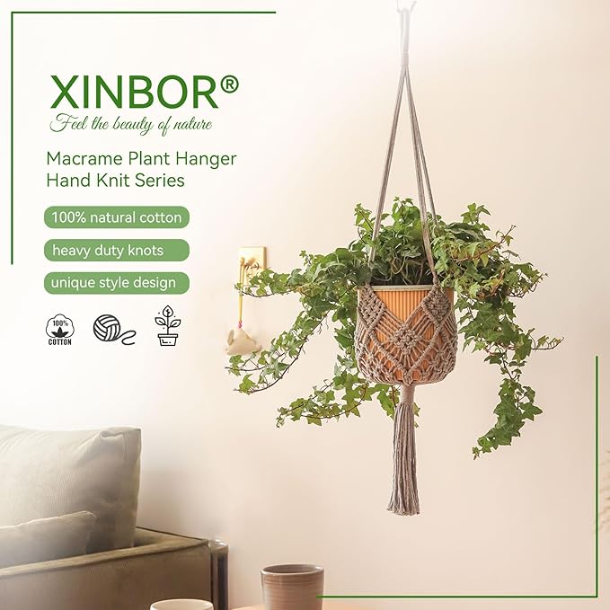 Hanging Planter with Patterns - Image 4