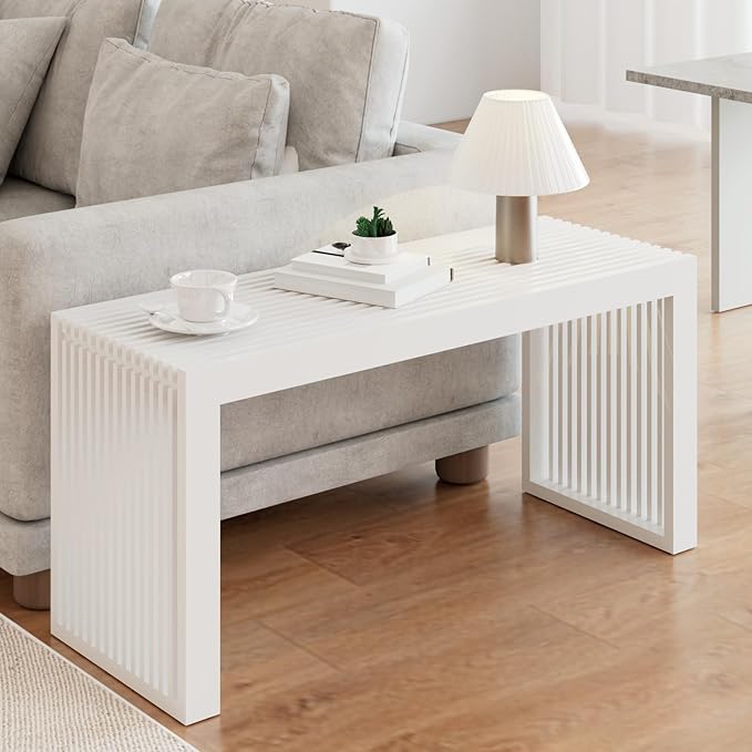 Bamboo Dining Bench, 35 inch Farmhouse Decor Indoor Kitchen Table Bench - Image 3