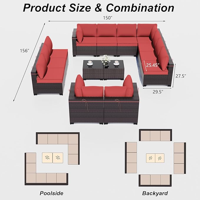 ALAULM Patio Furniture Set - Image 6