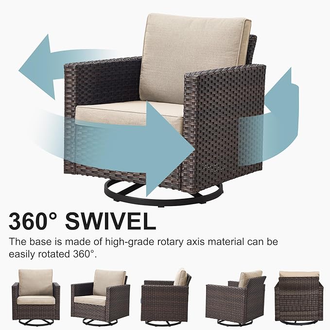 Belord 7 Pieces Patio Furniture Set - Image 5