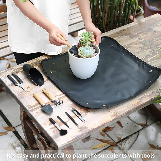 11Pcs Succulent Tools, Mini Garden Tools, Succulent Watering Tool as Plant - Image 5
