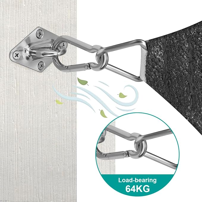 Sun Shade Sail Hardware Kit 6 Inch - Image 4