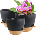 12/10/9 inch Large Self Watering Pots, Plant Pots by WSMKSZ