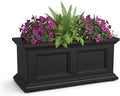 Mayne Fairfield 2-Foot Window Box – Self-Watering, Weather-Resistant Planter by Mayne