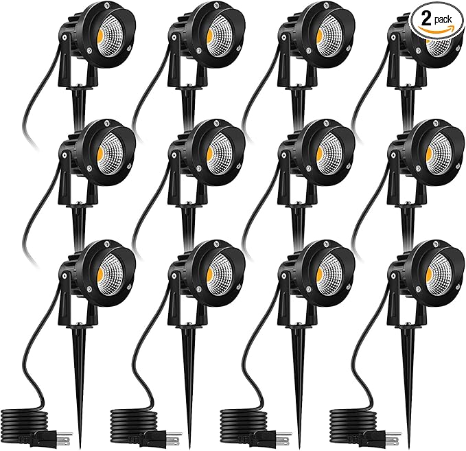 Romwish LED Landscape Spotlights, 10W Outdoor Spotlights by ROMWISH